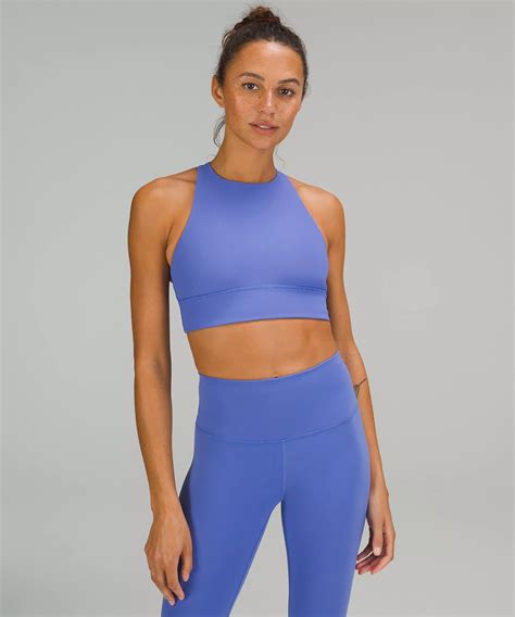 lululemon longline energy bra|lululemon energy high neck bra.